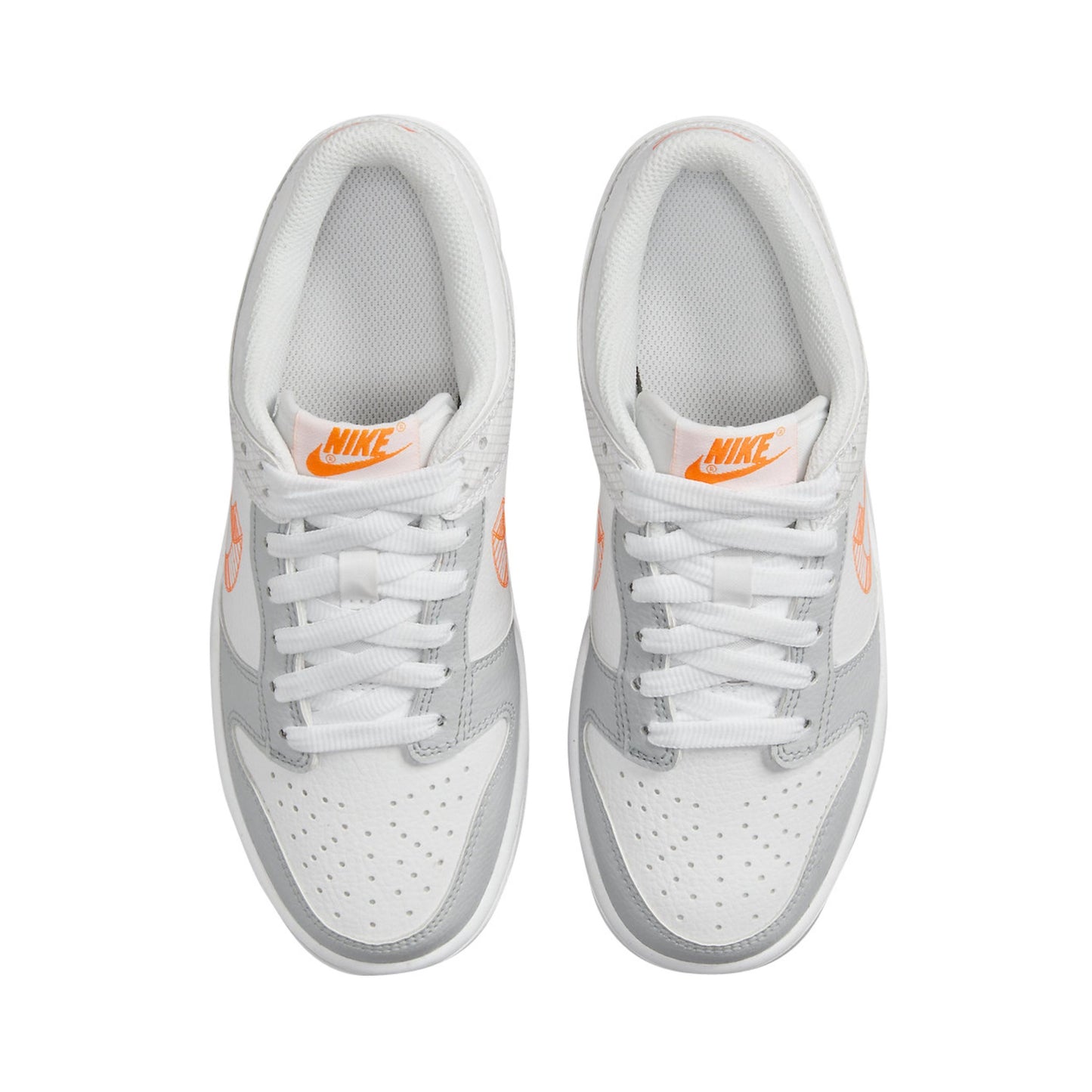 Nike Dunk Low (GS) 'Total Orange' 3D Swoosh