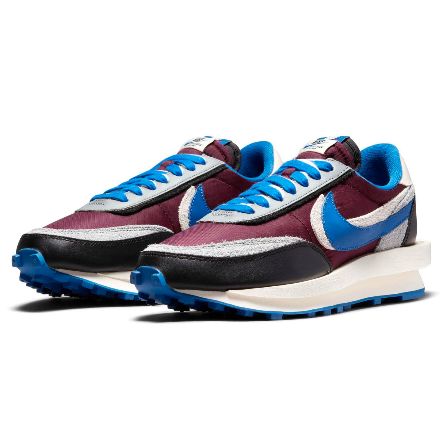 Nike LD Waffle x Sacai x Undercover 'Night Maroon Team Royal'