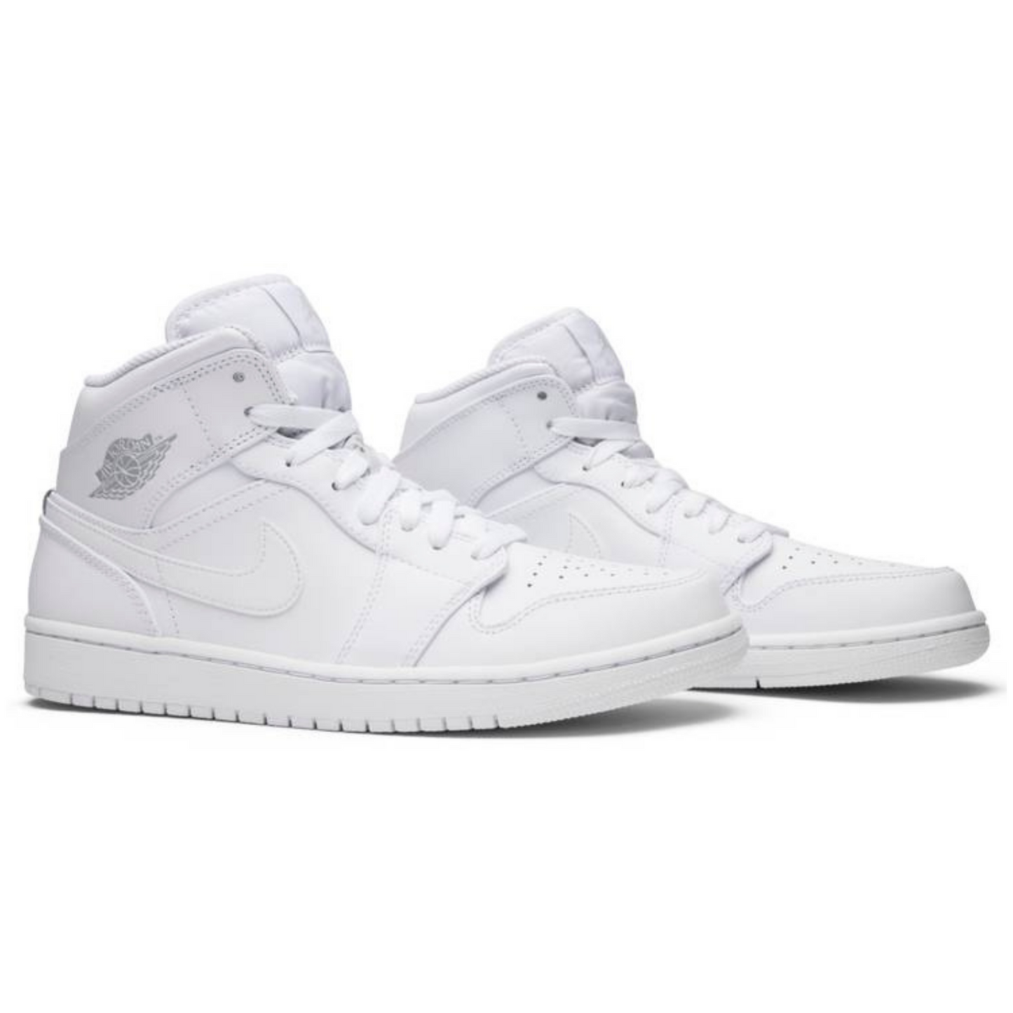 Air Jordan 1 Mid (PS) 'Triple White'
