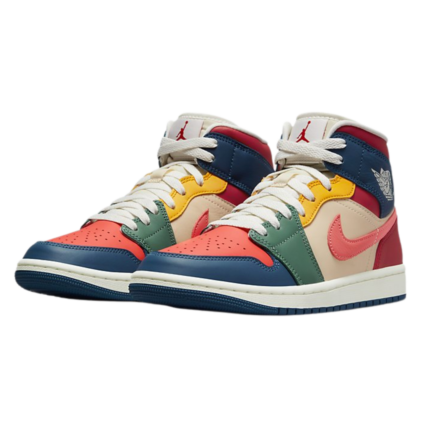 Air Jordan 1 Mid SE 'Seven Colour' WMNS