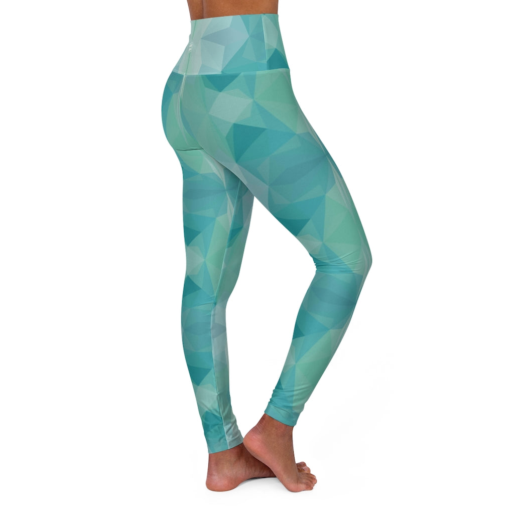 FRESNK Geometrical Print High Waisted Yoga Leggings
