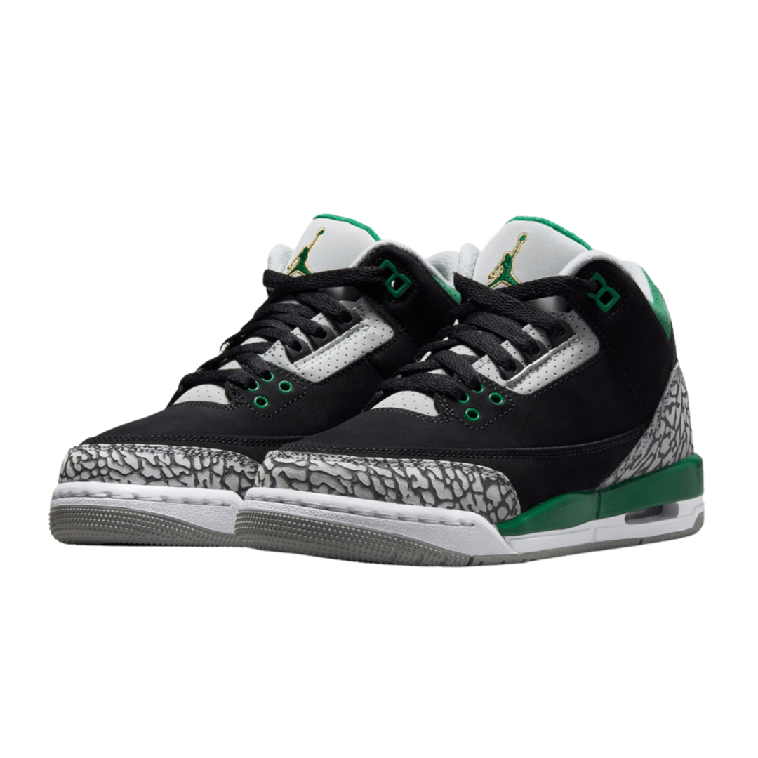 Air Jordan 3 Retro (GS) 'Pine Green'