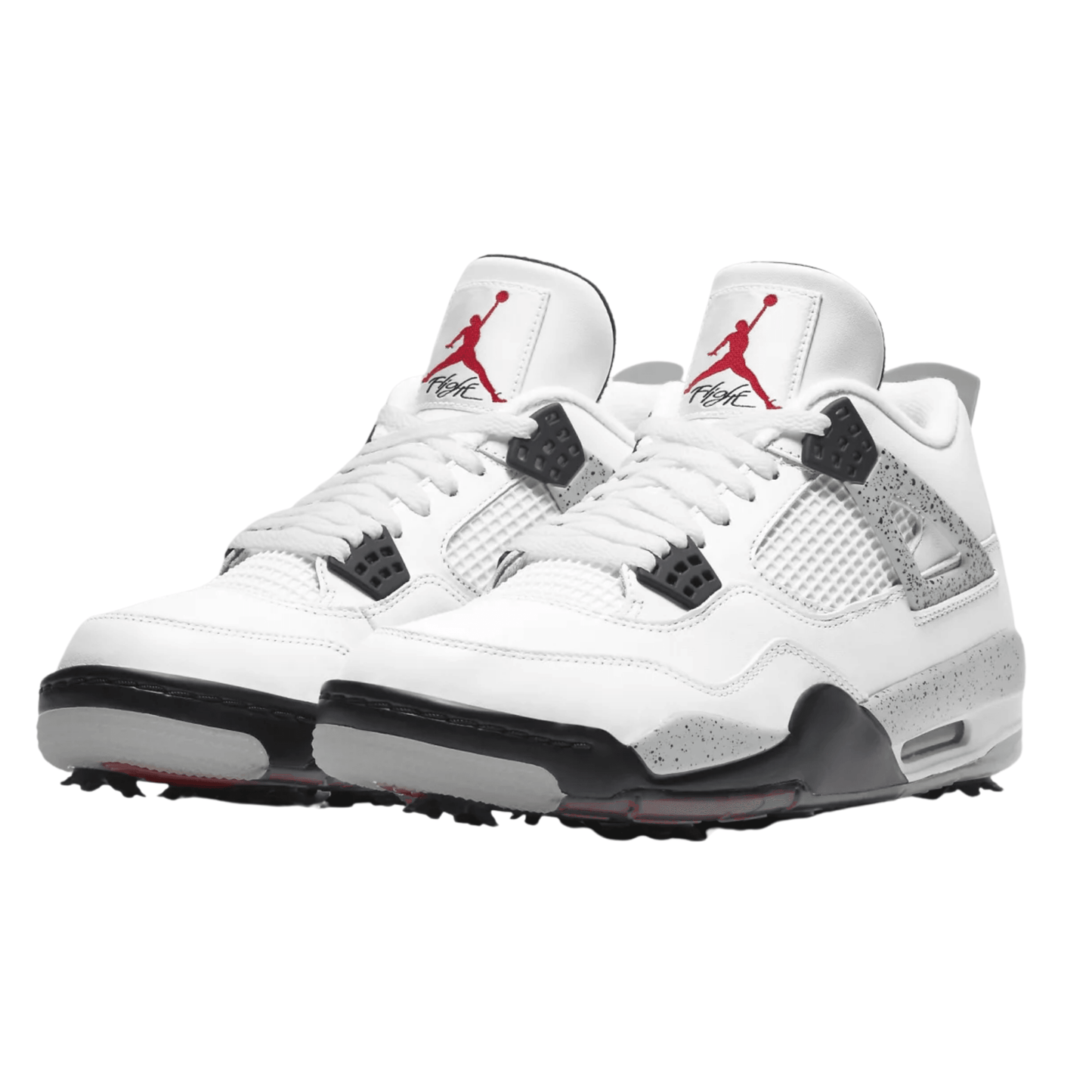 Air Jordan 4 Retro Golf 'White Cement' - FRESNEAKERS