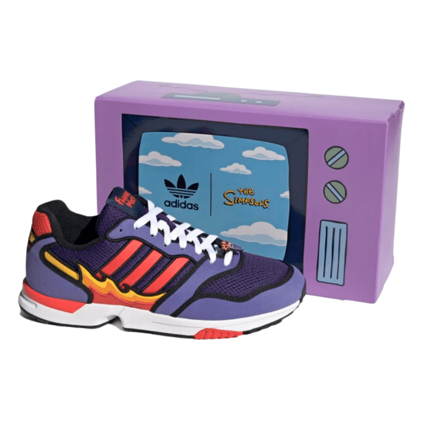 Adidas ZX 1000 'Simpsons Flaming Moes' - FRESNEAKERS