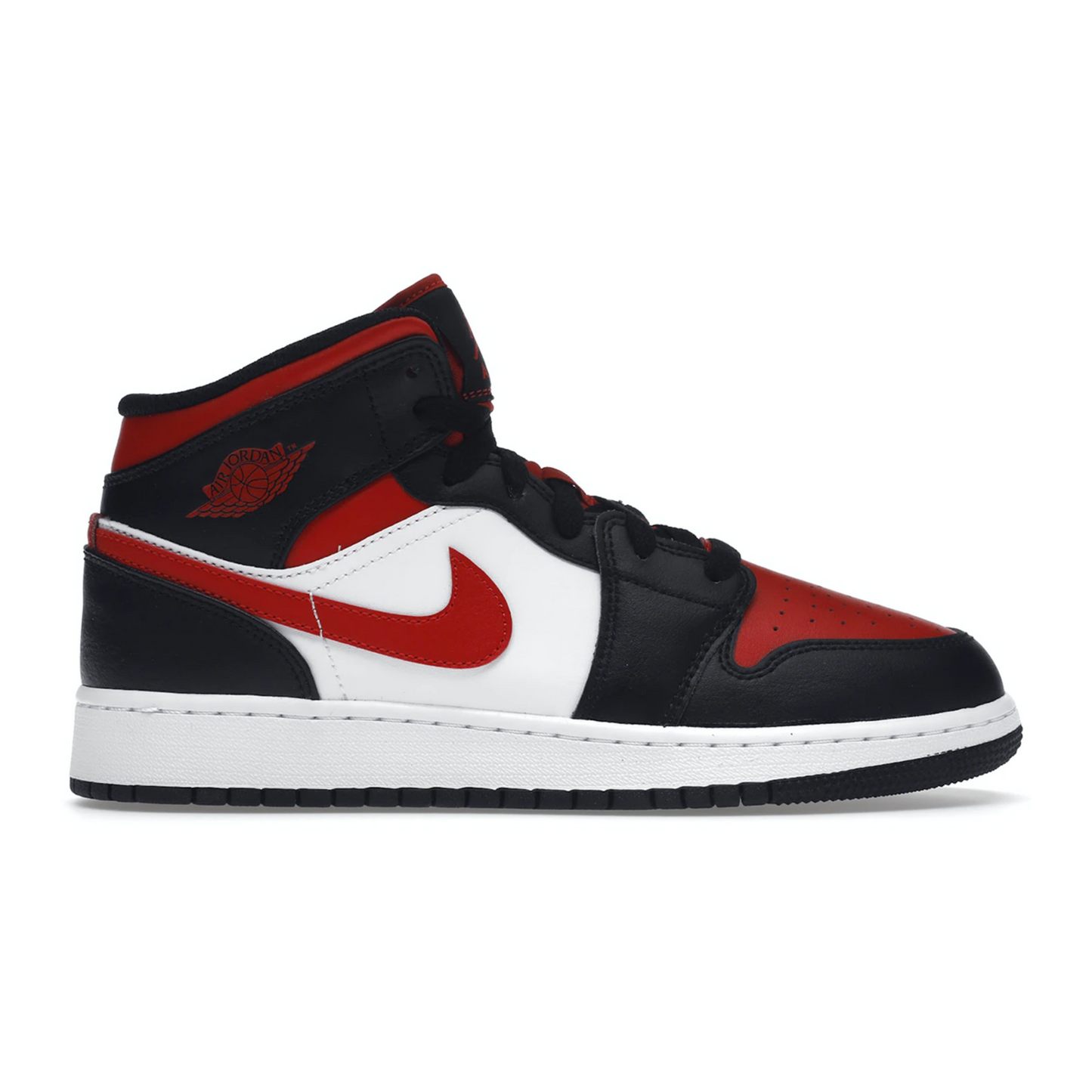 sneakers, jordan 1, jordan red black white, trainers, GS