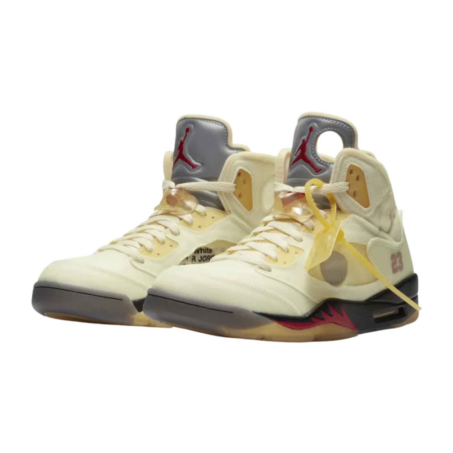 Air Jordan 5 Retro x Off White (PS) 'Sail'