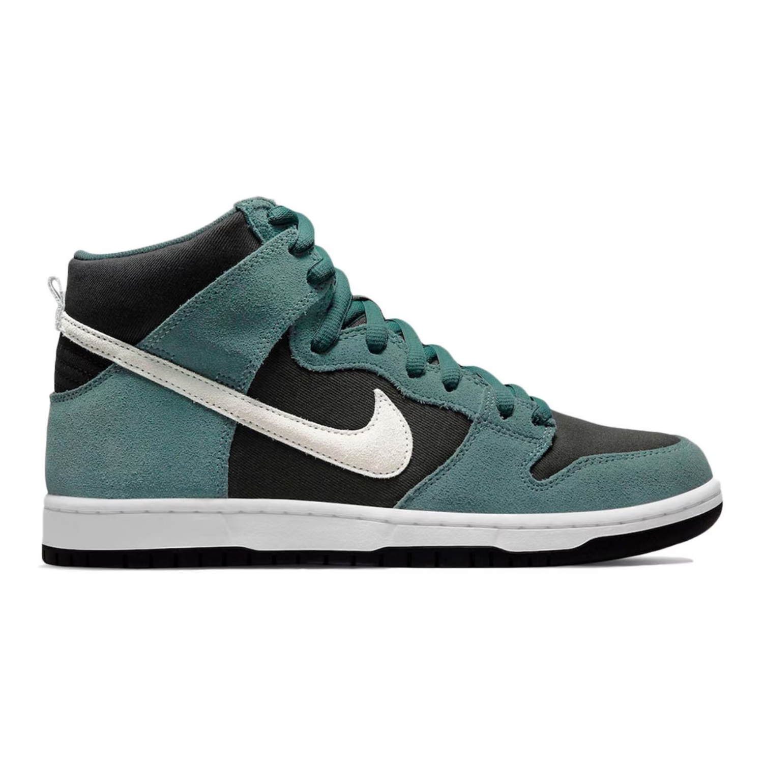 Green suede clearance nike high tops