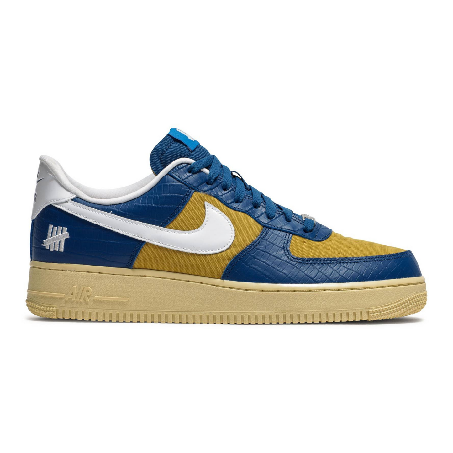 Undefeated x Nike Air Force 1 Low SP '5 On It Yellow Croc’