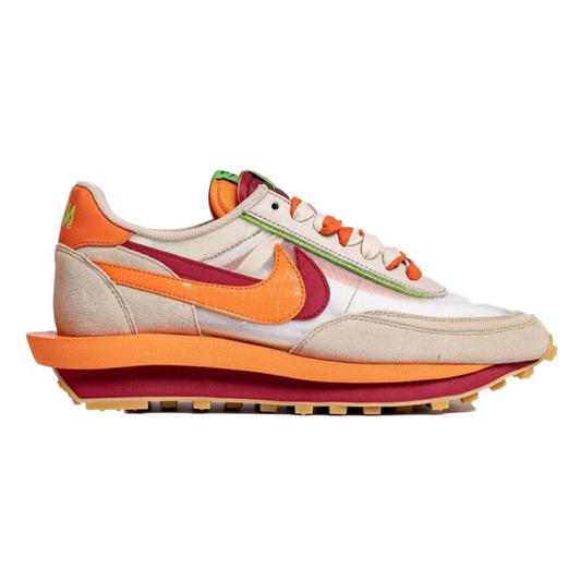 Nike x Sacai Clot LDWaffle 'Net Orange Blaze'