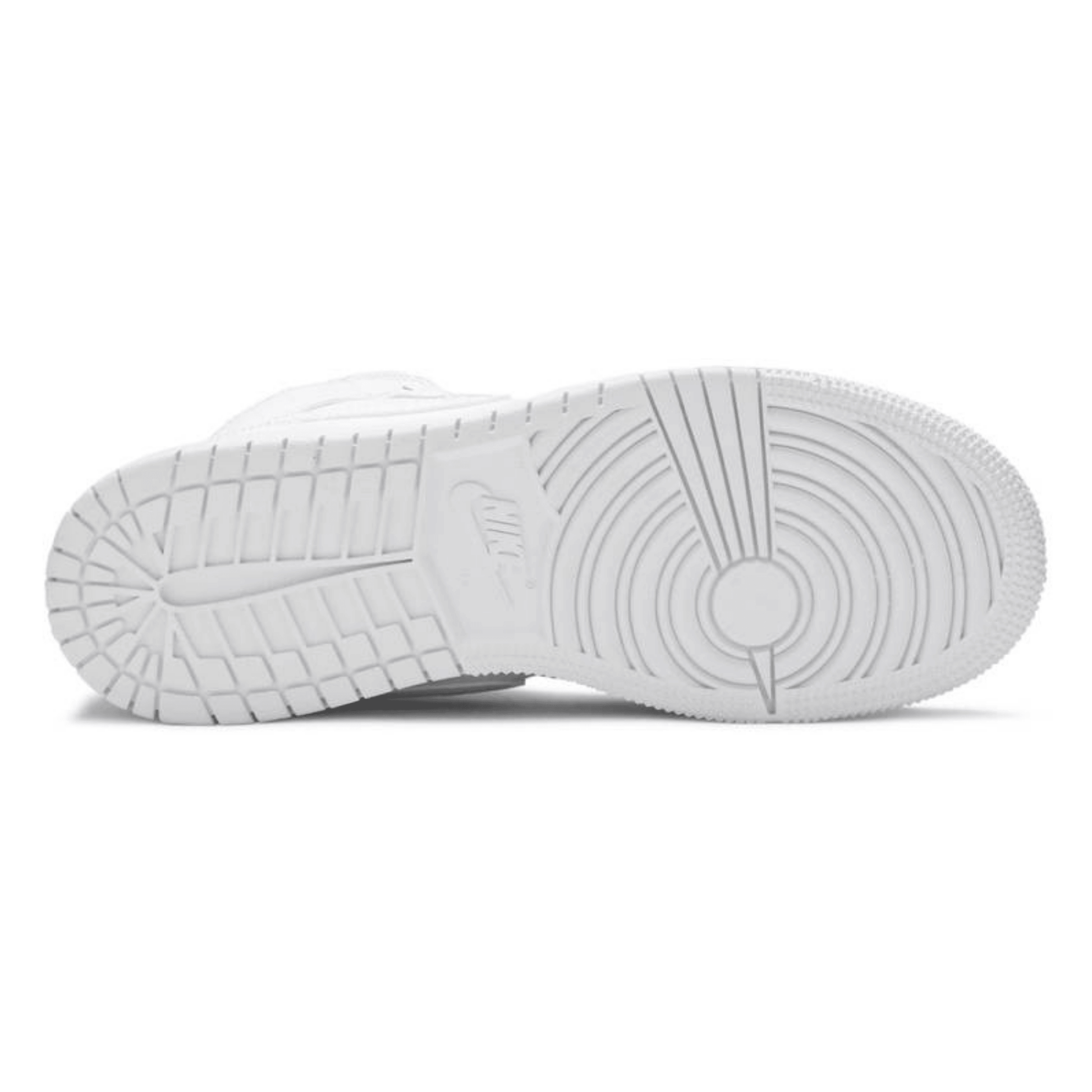 Air Jordan 1 Mid (GS) 'Triple White' - FRESNEAKERS