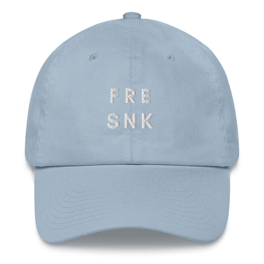 FRESNK Light Blue Logo-Embroidered Cap