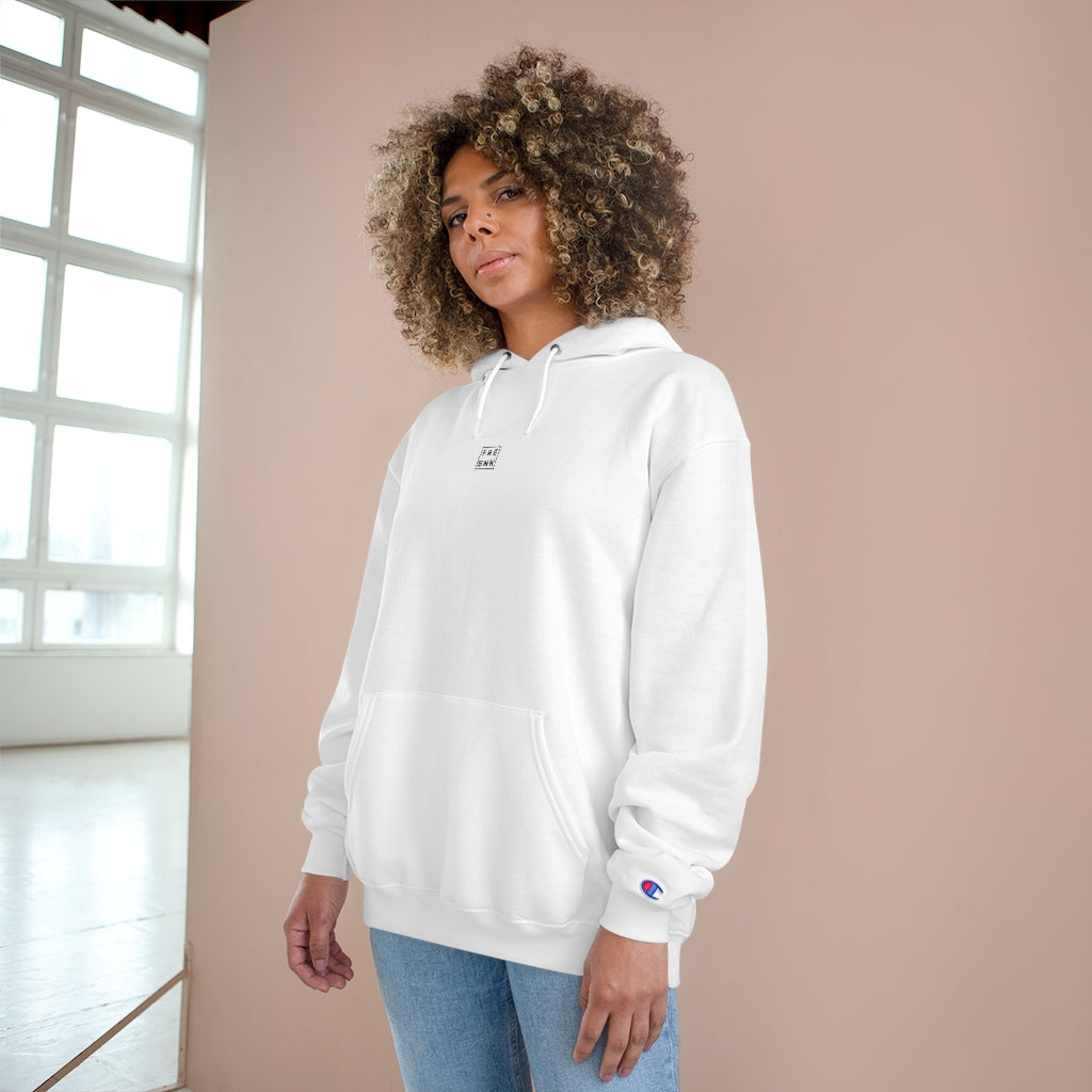 FRESNK Sneaker Collection White Champion Hoodie