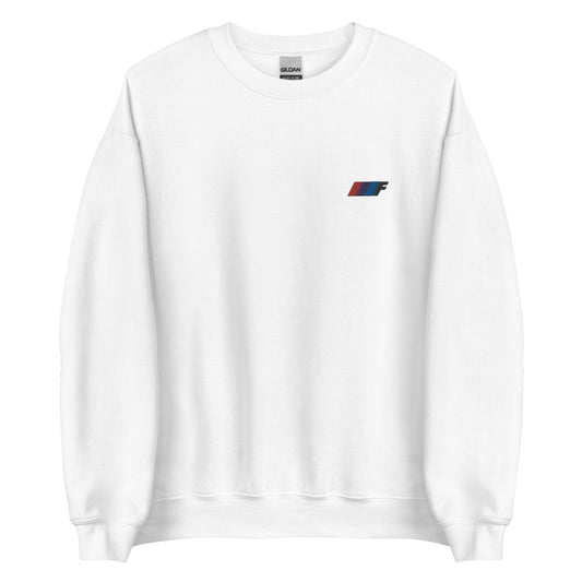 FRESNK F Embroidered Logo Sweatshirt - White
