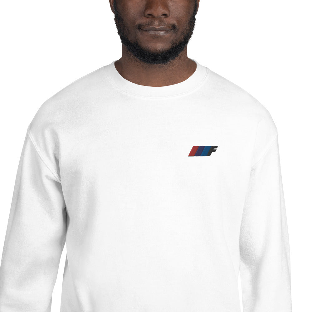 FRESNK F Embroidered Logo Sweatshirt - White